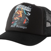 Primitive X Chopper Adjustable Black Snapback Cap, Trucker Hat